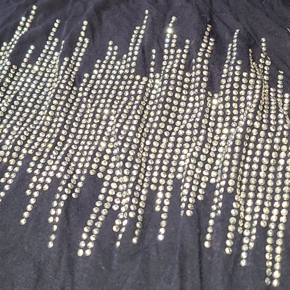 INC International concepts rhinestone top - Picture 2 of 5